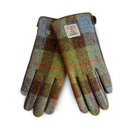 Islander® Ladies Harris Tweed and Leather Gloves