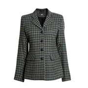 Women's Harris Tweed Jacket - Maggie - Green Check