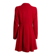 Women's Wool Coat - Zoe - Red