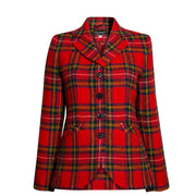 Women's Harris Tweed Jacket - Sandy - Royal Stewart