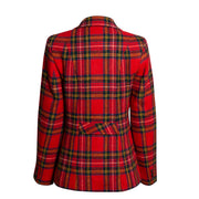 Women's Harris Tweed Jacket - Sandy - Royal Stewart