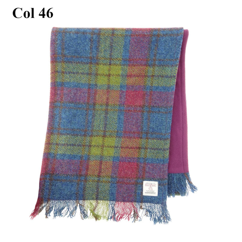 Harris Tweed Fringed Scarf