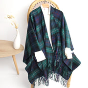 Women's Tartan Lambswool Mini Cape