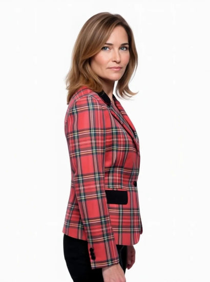 Women's Tartan Short Jacket - Royal Stewart