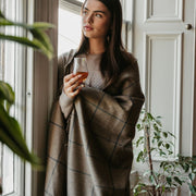 Scottish Made Natural Cashmere Throw - 3 Colours by Lovat Mills
