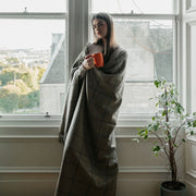 Scottish Made Natural Cashmere Throw - 3 Colours by Lovat Mills