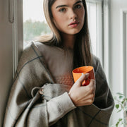 Scottish Made Natural Cashmere Throw - 3 Colours by Lovat Mills