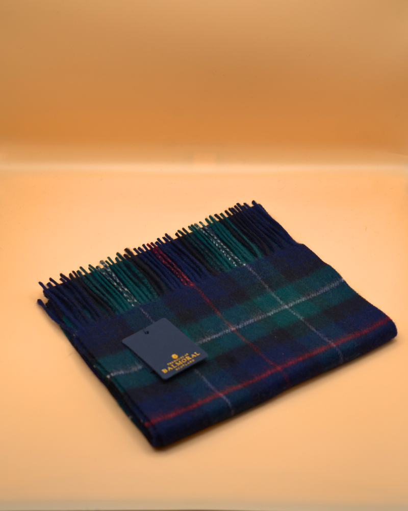 100% Cashmere Tartan Scarf by Balmoral