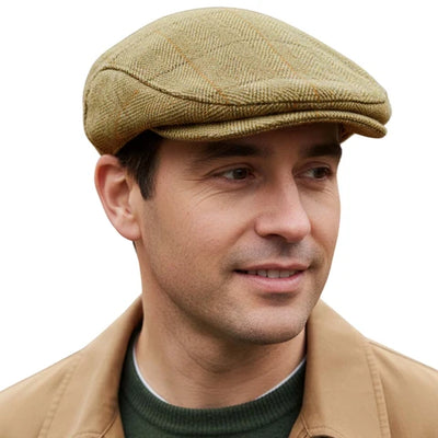 Game Tweed Flat Cap - 6 Sizes
