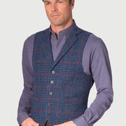 Men's Harris Tweed Waistcoat - Perth