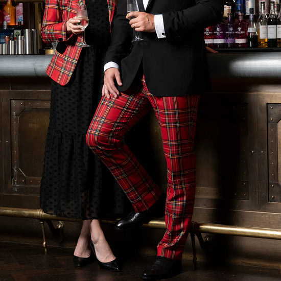 Instock Polyviscose Tartan Trousers - Royal Stewart