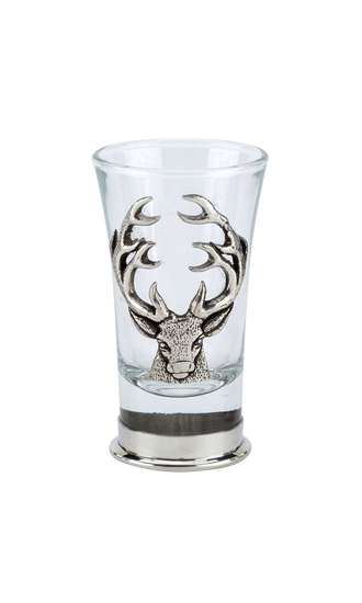 Shot Glass - Stag Emblem