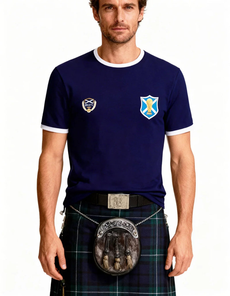 Unisex Scotland Football World Cup Top - World Cup Home