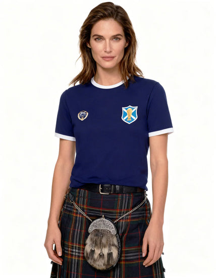 Unisex Scotland Football World Cup Top - World Cup Home