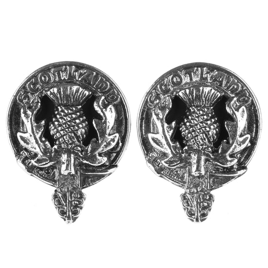 Clan Crested Cufflinks - Made to Order