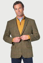 Mens Harris Tweed Classic Fit Jacket - Stromay