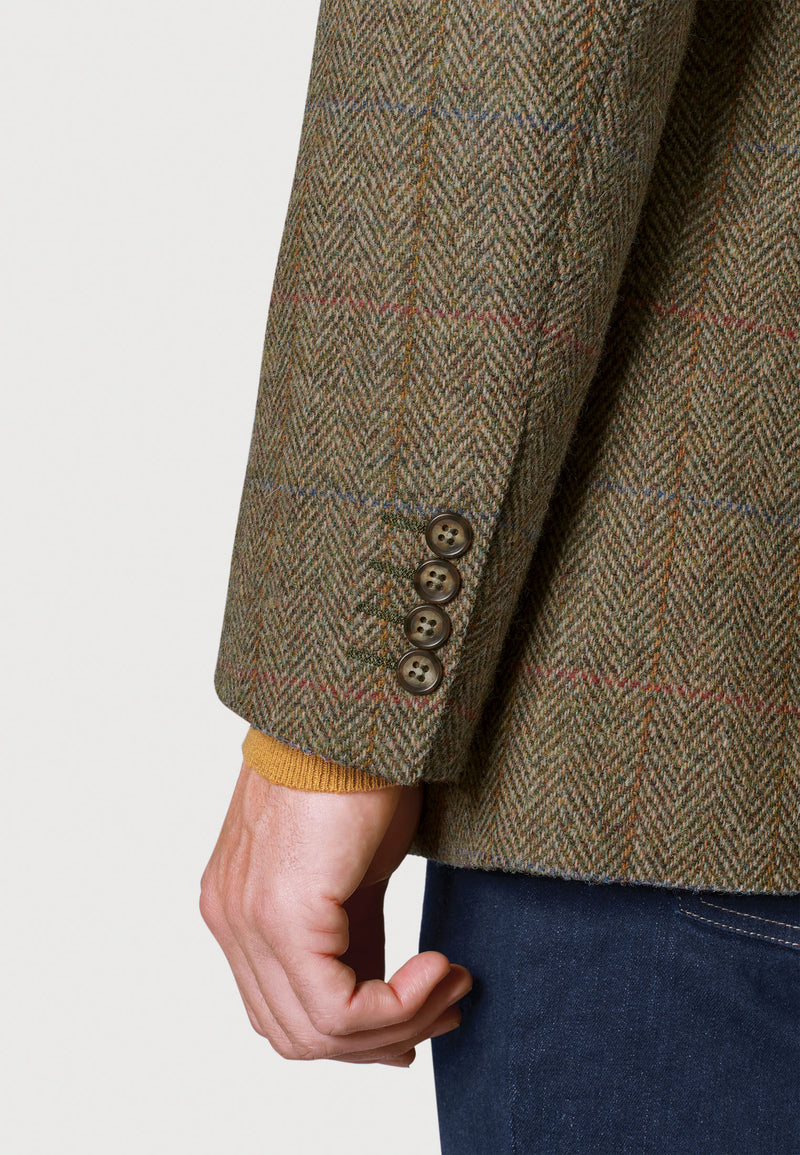 Mens Harris Tweed Classic Fit Jacket - Stromay