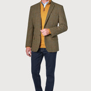 Mens Harris Tweed Classic Fit Jacket - Stromay