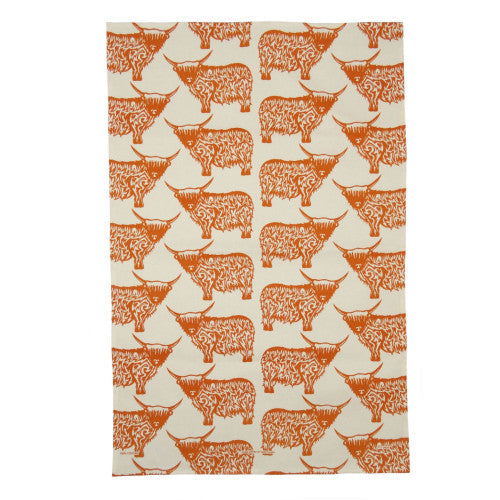 Repeat Cows Tea Towel