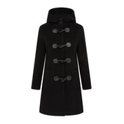 Women's Duffle Coat in Black