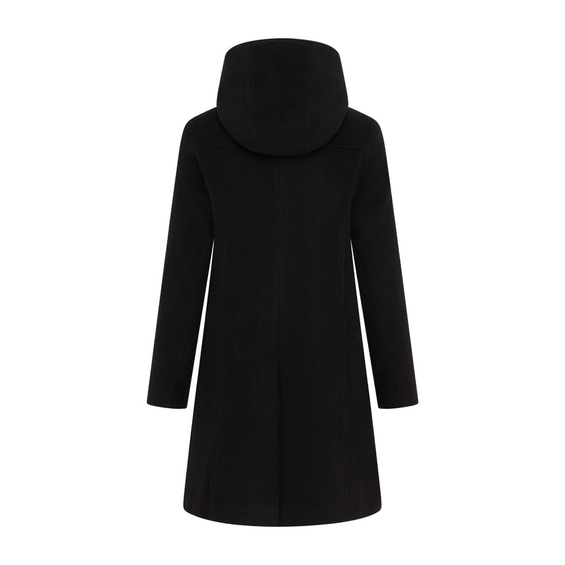 Women's Duffle Coat in Black