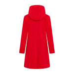 Women's Cashmere Duffle Coat in Red