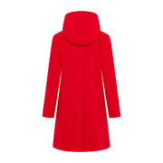 Women's Cashmere Duffle Coat in Red