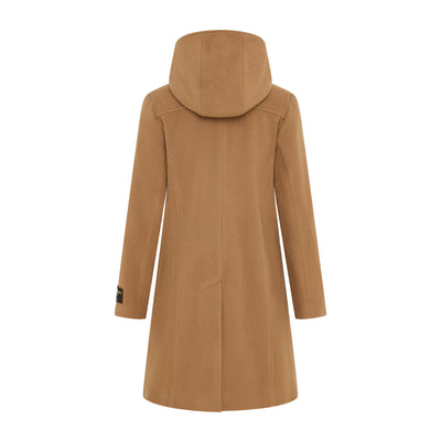 Ladies Duffle Coat in Camel