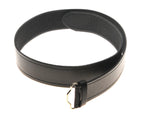 Scottish Made Plain Black Velcro Kilt Belt