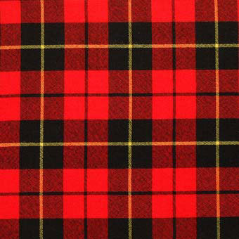 100% Wool Tartan Bow Tie - Wallace Modern