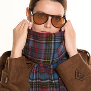 100% Cashmere Tartan Scarf by Edinburgh Cashmere (Unisex)