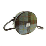 Harris Tweed Round Bag - Bannock
