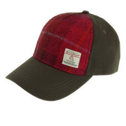 Unisex Baseball Cap with 100% Harris Tweed