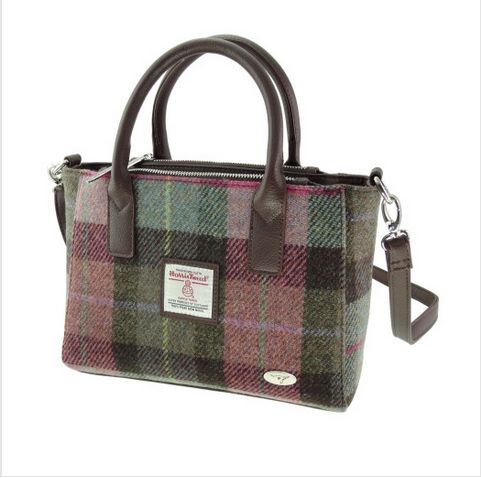 Harris Tweed Small Tote Bag - Brora