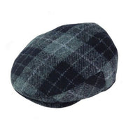 Harris Tweed Tartan Flat Cap - 5 Sizes