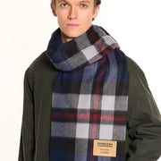 100% Cashmere Tartan Scarf by Edinburgh Cashmere (Unisex)