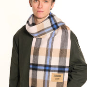 100% Cashmere Tartan Scarf by Edinburgh Cashmere (Unisex)