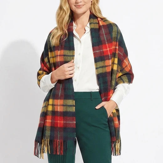 Women's Tartan Lambswool Stole