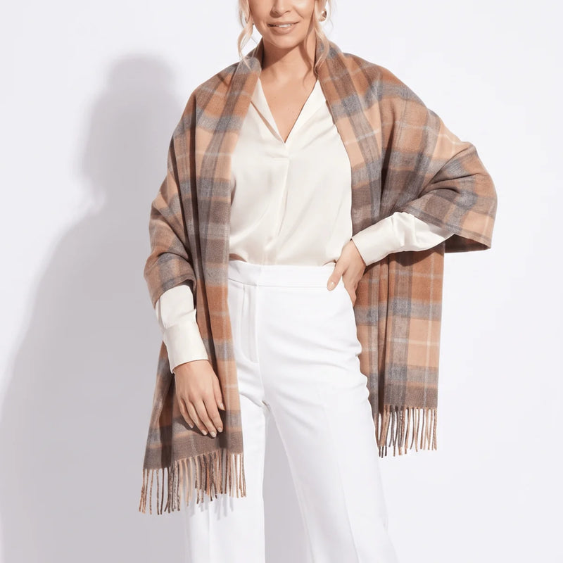 Women's Tartan Lambswool Stole