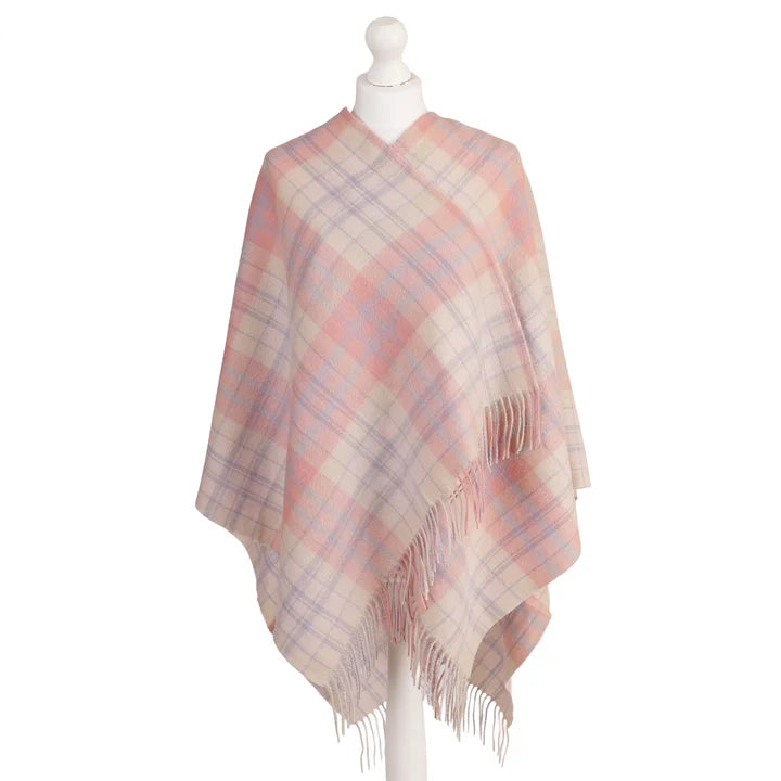 Women's Tartan Lambswool Mini Cape