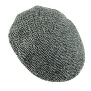 Harris Tweed Tartan Flat Cap - One Size