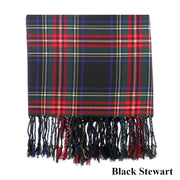 Polyviscose Tartan Fly Plaid - 15 Colours