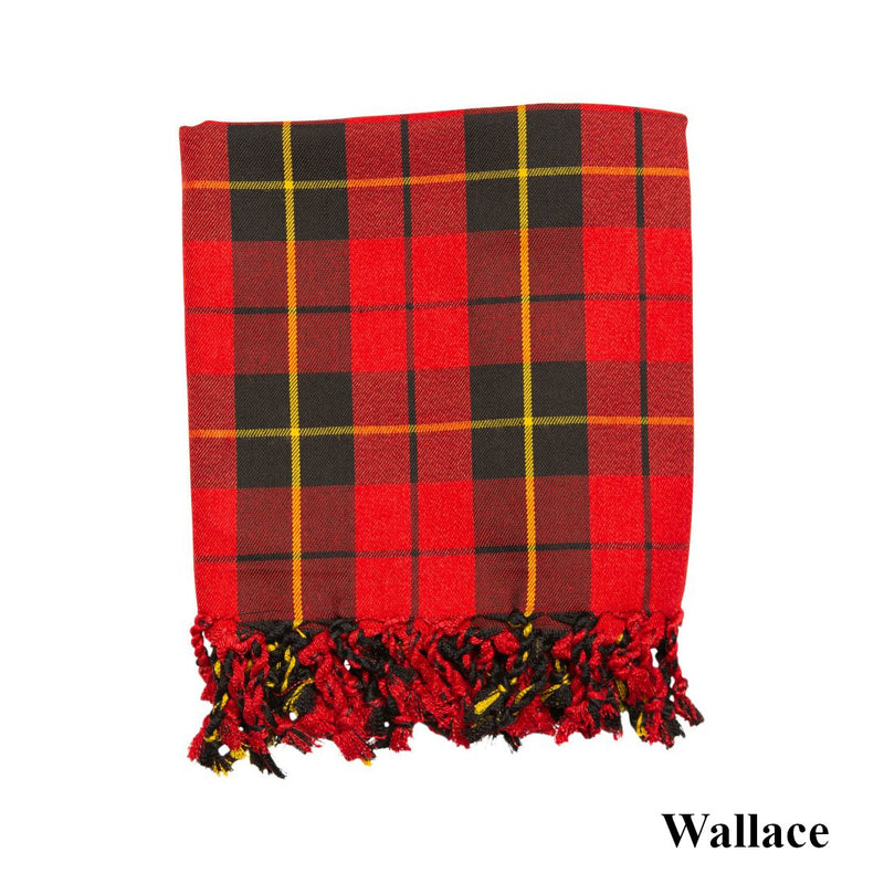 Polyviscose Tartan Fly Plaid - 15 Colours