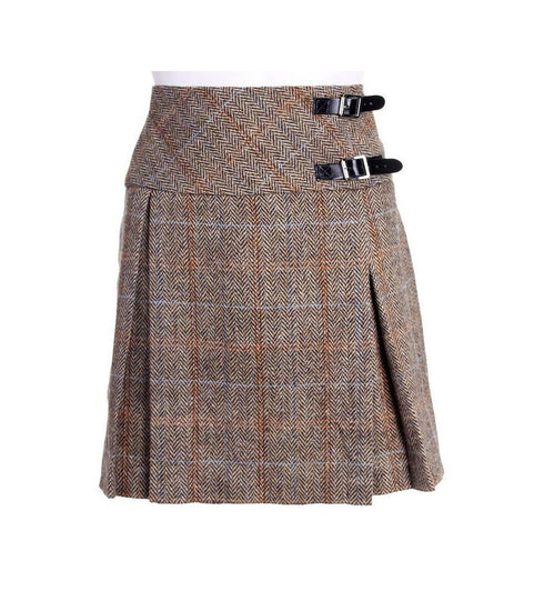 Women's Tweed Carrie Box Style Kilt - Made to Measure