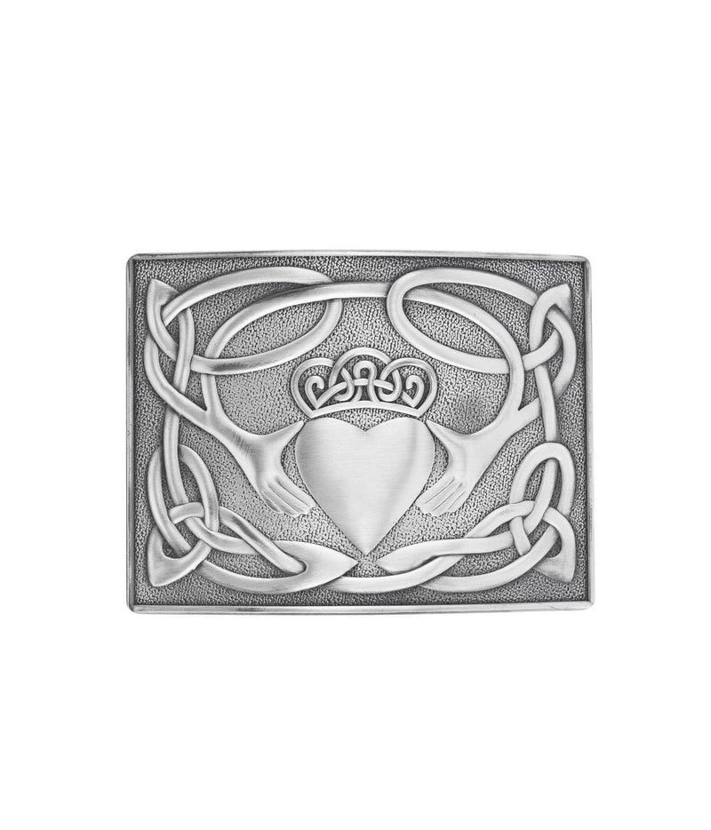 Claddagh Buckle - Antique Finish