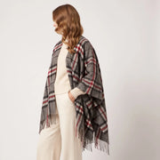 Women's Tartan Lambswool Mini Cape