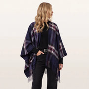 Women's Tartan Lambswool Mini Cape