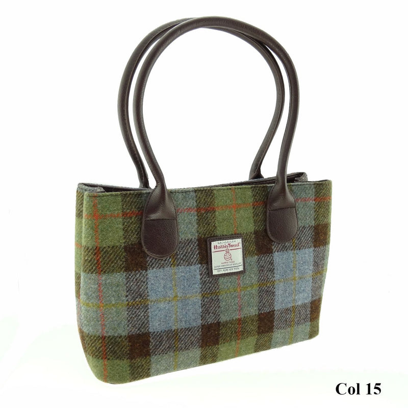Harris Tweed Large Cassley Handbag - 6 Colours | Scotland Kilt Co