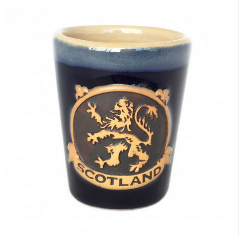 Stoneware Shot Cup - Lion Rampant