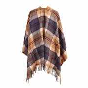 Women's Tartan Lambswool Mini Cape